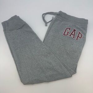 GAP Logo Fleece Jogger Sweatpants Men’s Size L Gray – Like New